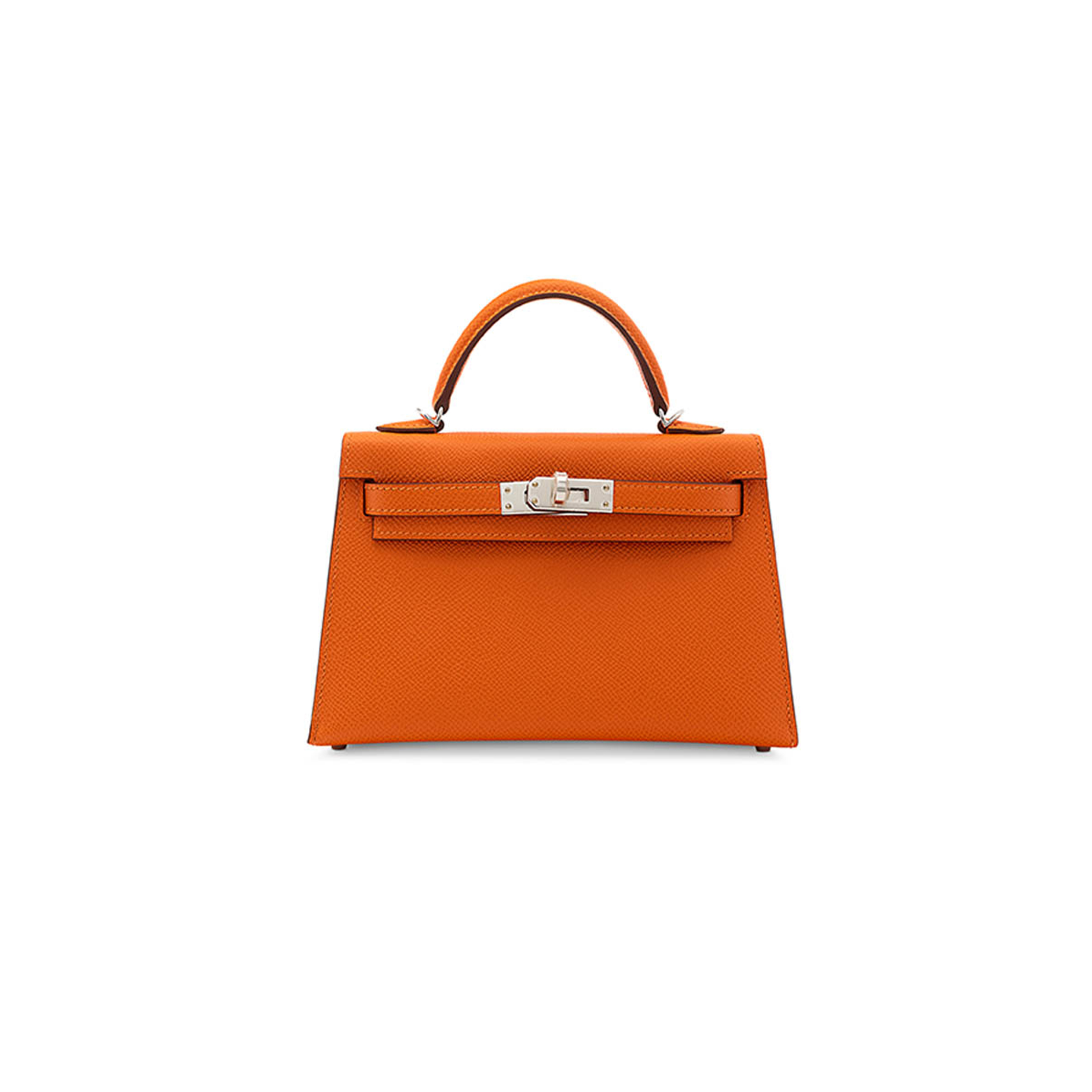 HERMÈS MASTER MINI KELLY II WITH PALLADIUM HARDWARE (19*12*5.5cm)